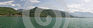 Lake Kaltern, South Tyrol, Italy photo