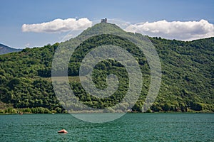 Lake Kaltern, South Tyrol, Italy photo