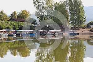 Lake of Kerkini Serres Greece Europe photo