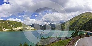 lake Kezenoy Am or Kezenoyam in Chechen republik in Russia