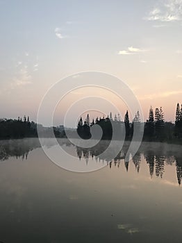 The lake in Khao kho