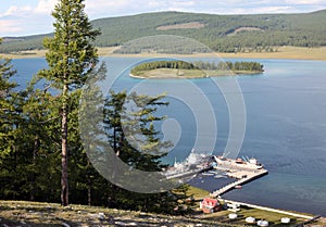 Lake Khovsgol, northern Mongolia