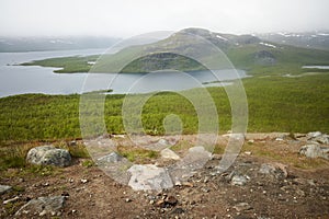 Lake Kilpisjarvi and Malla fells photo