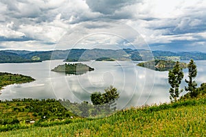 Lake Kivu In Rwanda photo