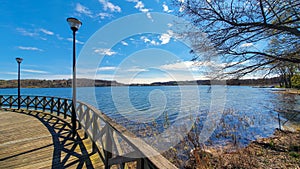 On Lake Klodno in the beautiful Kashubian village of Chmielno