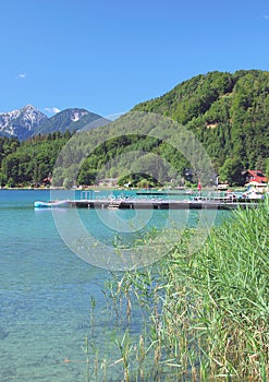 Lake Klopeiner See,Carinthia,Austria