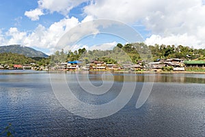 Lake in the Kuomintang Chinese village of Mae Aw or Baan Rak Thai, Mae Hong Son, Thahiland