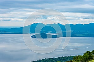 Lake Kussharo. Akan Mashu National Park, Hokkaido, Japan