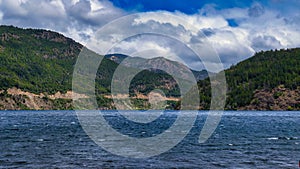 Lake Lacar landscape, san martin de los andes