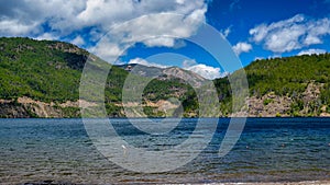 Lake Lacar landscape, san martin de los andes