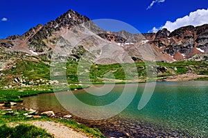 Lago Bianco, Gavia, Italy photo