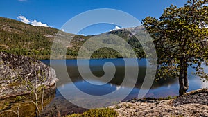 Lake landscape time-lapse