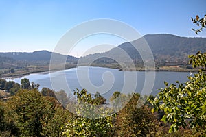 The Lake landscape. Turkey / Izmir / Odemis / Golcuk