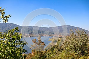 The Lake landscape. Turkey / Izmir / Odemis / Golcuk