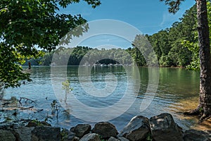 Lake Lanier, Georgia in summertime photo