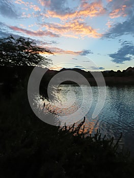 Lake Las Vegas Sunset