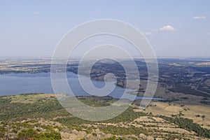 Lake Lawtonka from Mount Scott photo