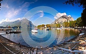 Lake Lecco, Lombardy, Italy