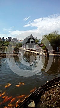 Lake in Lembang photo