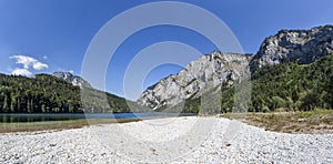 Lake Leopoldsteiner near Eisenerz in Styria