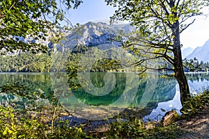 Lake Leopoldsteiner near Eisenerz in Styria