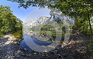 Lake Leopoldsteiner near Eisenerz in Styria