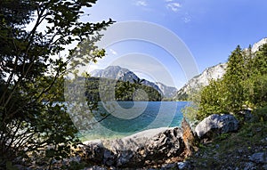 Lake Leopoldsteiner near Eisenerz in Styria