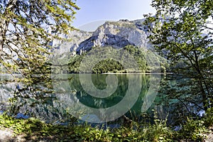 Lake Leopoldsteiner in Styria, Austria