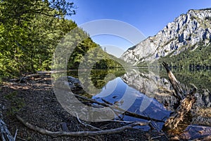 Lake Leopoldsteiner in Styria, Austria