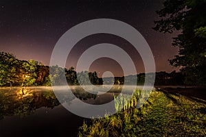 Lake Living at Night