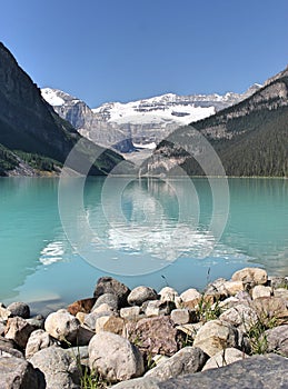 Lake Louise in Banff National Park in Alberta