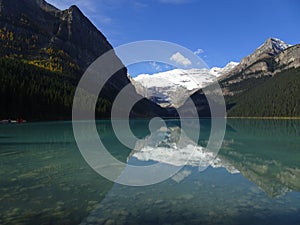 Lake Louise in Banff National Park in Alberta, Canada