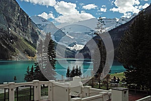 Lake Louise, Banff National Park, Alberta, Canada. photo