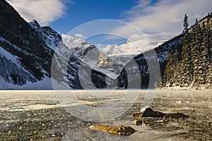 Lake Louise at Daybreak