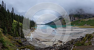 Lake Louise and Fairview Mountain Panorama