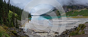 Lake Louise and Fairview Mountain Panorama