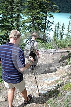 Lake Louise Hikers