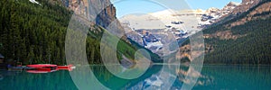 Lake Louise, Red Canoe, Banff National Park