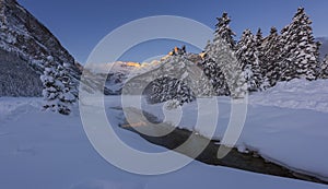 Lake Louise in Winter