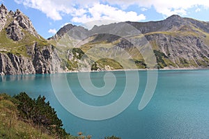 Lake Lunersee in Austria