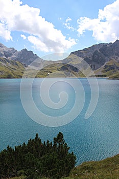 Lake Lunersee in Austria