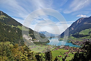 Lake Lungern Mountains