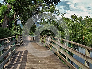 Lake Lure Boardwalk