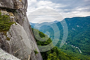 Lake lure and chimney rock landscapes