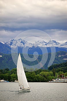 Lake of luzern, Switzerland