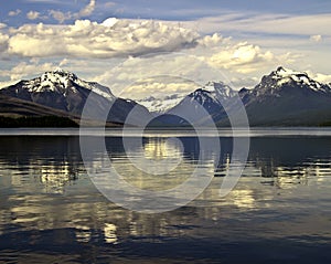 Lake Macdonald in Glacier National Park