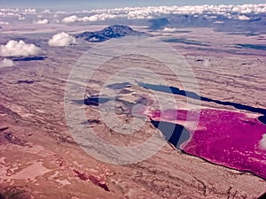 Lake Magadi in Kenya