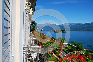 Lake Maggiore, Stresa, hotel view photo