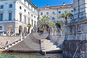 Lake Maggiore, Island Bella, Borromeo Palace; Stresa italy