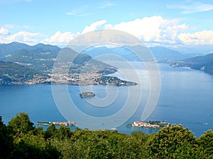 Lake Maggiore in Italy photo